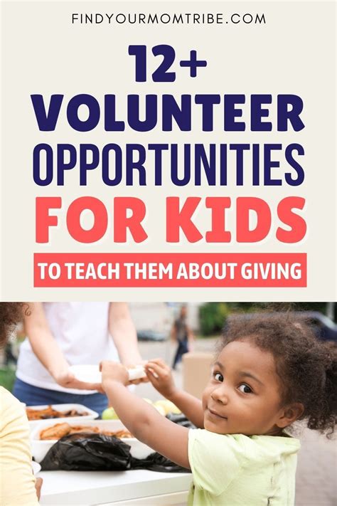 Volunteer Work For Kids